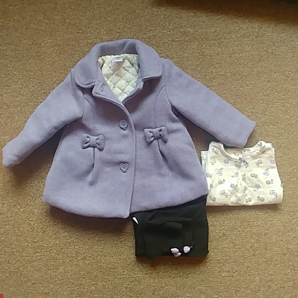 Little Me Jacket 18 month Outfit Set